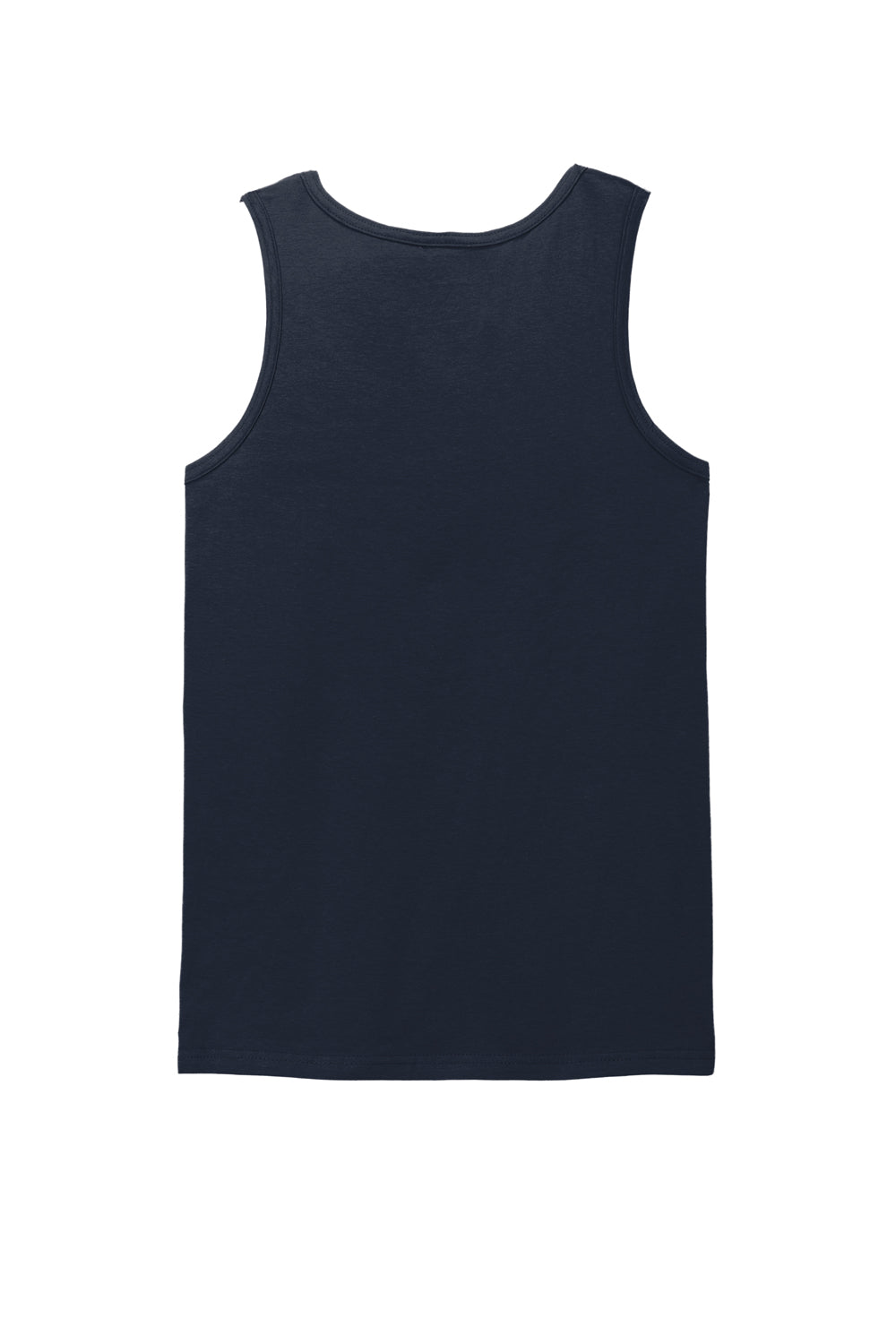 Gildan 64200 Mens Softstyle Tank Top Navy Blue Flat Back