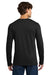 Gildan 64400 Mens Softstyle Long Sleeve Crewneck T-Shirt Black Model Back