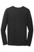 Gildan 64400 Mens Softstyle Long Sleeve Crewneck T-Shirt Black Flat Back