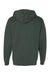 Independent Trading Co. SS4500 Mens Hooded Sweatshirt Hoodie Alpine Green Flat Back