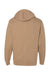 Independent Trading Co. SS4500 Mens Hooded Sweatshirt Hoodie Sandstone Brown Flat Back