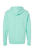 Independent Trading Co. SS4500 Mens Hooded Sweatshirt Hoodie Mint Green Flat Back