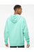 Independent Trading Co. SS4500 Mens Hooded Sweatshirt Hoodie Mint Green Model Back