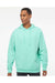 Independent Trading Co. SS4500 Mens Hooded Sweatshirt Hoodie Mint Green Model Front