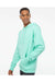 Independent Trading Co. SS4500 Mens Hooded Sweatshirt Hoodie Mint Green Model Side