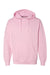 Independent Trading Company SS4500 Mens Hooded Sweatshirt Hoodie w/ Pouch Pocket Light Pink Flat Front
