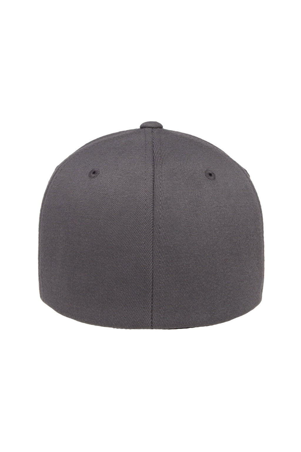 Flexfit Hats 6477 Mens Stretch Fit Hat Grey Flat Back