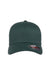 Flexfit Hats 6477 Mens Stretch Fit Hat Spruce Green Flat Front