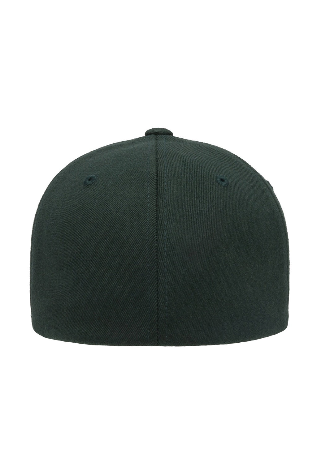 Flexfit Hats 6477 Mens Stretch Fit Hat Spruce Green Flat Back