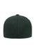 Flexfit Hats 6477 Mens Stretch Fit Hat Spruce Green Flat Back
