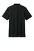 Gildan 64800 Mens Softstyle Pique Short Sleeve Polo Shirt Black Flat Back