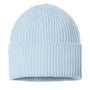 Atlantis Hats Unisex Sustainable Chunky Rib Cuffed Beanie - Light Blue - Closeout