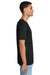 Gildan 64PLSMA Mens Softstyle Plasma Print Short Sleeve Crewneck T-Shirt Black Model Side