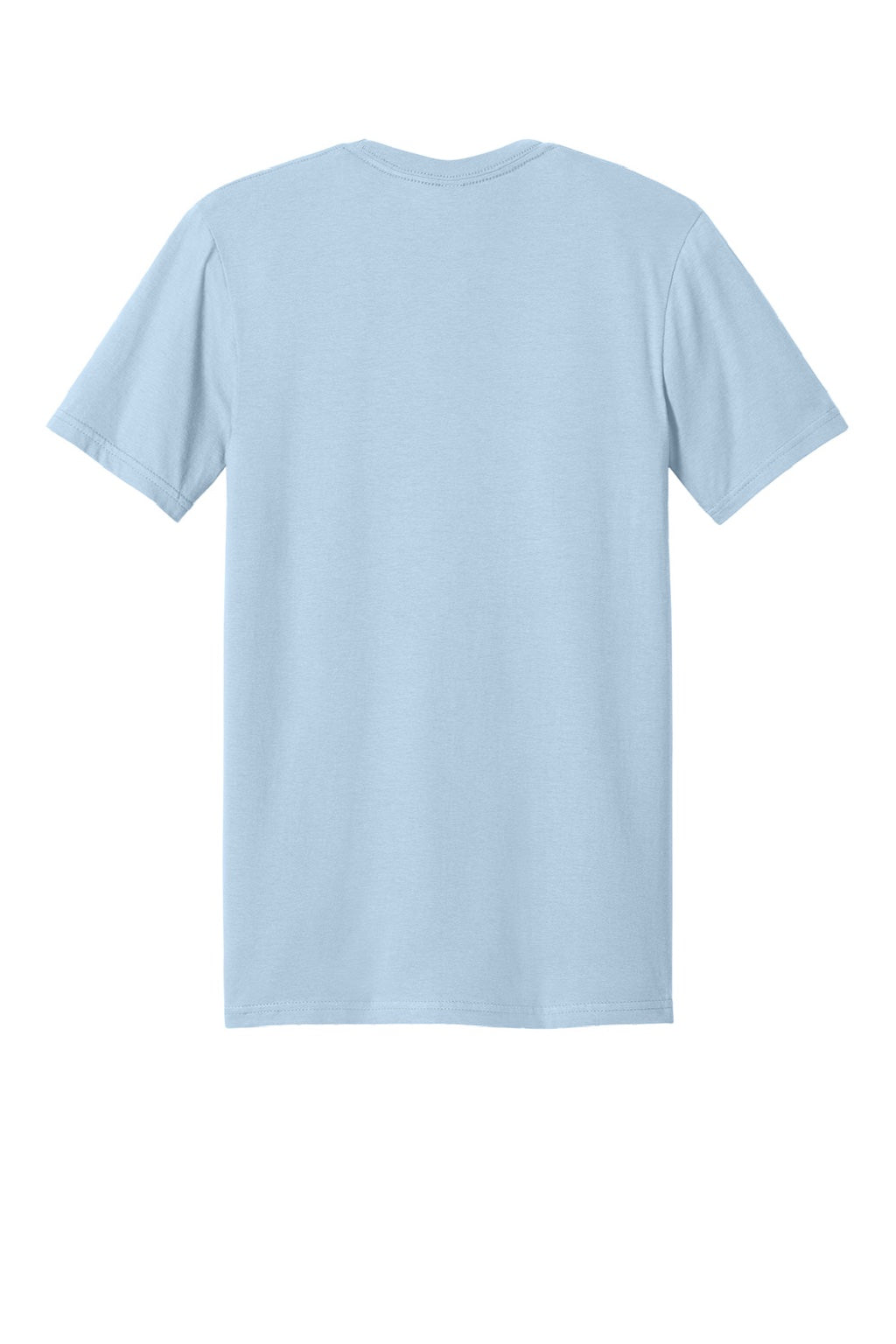 Gildan 64PLSMA Mens Softstyle Plasma Print Short Sleeve Crewneck T-Shirt Light Blue Flat Back