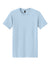 Gildan 64PLSMA Mens Softstyle Plasma Print Short Sleeve Crewneck T-Shirt Light Blue Flat Front