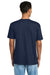 Gildan 64PLSMA Mens Softstyle Plasma Print Short Sleeve Crewneck T-Shirt Navy Blue Model Back