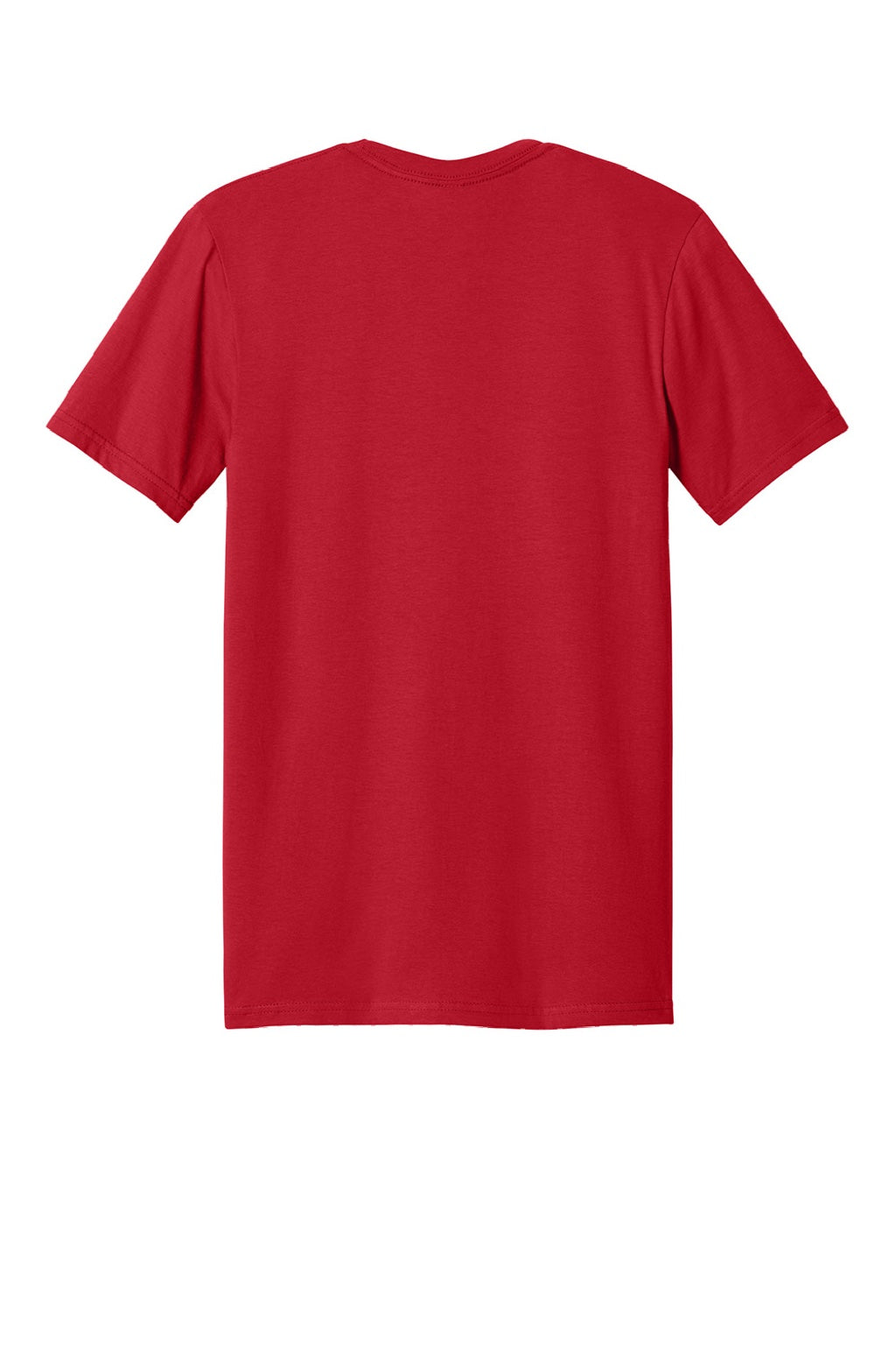 Gildan 64PLSMA Mens Softstyle Plasma Print Short Sleeve Crewneck T-Shirt Red Flat Back
