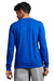 Russell Athletic 64LTTM Mens Dri-Power Moisture Wicking Performance Long Sleeve Crewneck T-Shirt Royal Blue Model Back