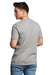 Russell Athletic 64STTM Mens Dri-Power Moisture Wicking Performance Short Sleeve Crewneck T-Shirt Oxford Grey Model Back