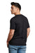 Russell Athletic 64STTM Mens Dri-Power Moisture Wicking Performance Short Sleeve Crewneck T-Shirt Black Model Back