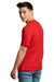 Russell Athletic 64STTM Mens Dri-Power Moisture Wicking Performance Short Sleeve Crewneck T-Shirt True Red Model Back