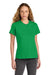 Gildan 65000L Womens Softstyle Short Sleeve Crewneck T-Shirt Irish Green Model Front