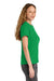 Gildan 65000L Womens Softstyle Short Sleeve Crewneck T-Shirt Irish Green Model Side