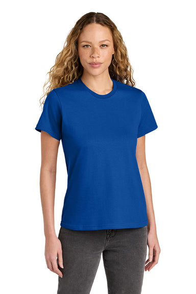 Gildan 65000L Womens Softstyle Short Sleeve Crewneck T-Shirt Royal Blue Model Front