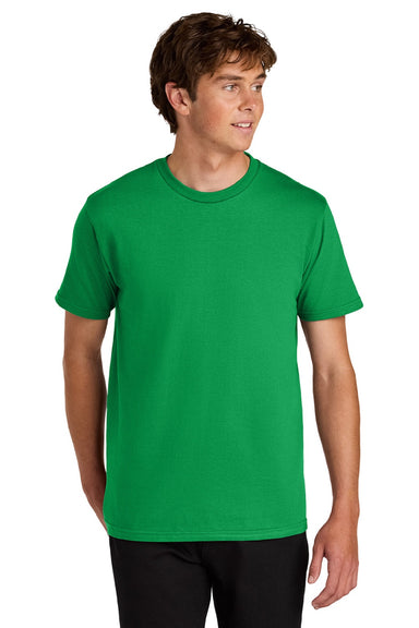 Gildan 65000 Mens Softstyle Short Sleeve Crewneck T-Shirt Irish Green Model Front