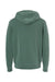 Independent Trading Co. PRM4500 Mens Pigment Dyed Hooded Sweatshirt Hoodie Alpine Green Flat Back