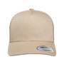 Yupoong Hats Mens Adjustable Trucker Hat - Khaki
