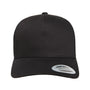 Yupoong Hats Mens Adjustable Trucker Hat - Black