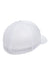 Flexfit Hats 6511 Mens Stretch Fit Trucker Hat White Flat Back