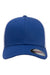 Flexfit Hats 6511 Mens Stretch Fit Trucker Hat Royal Blue/White Flat Front