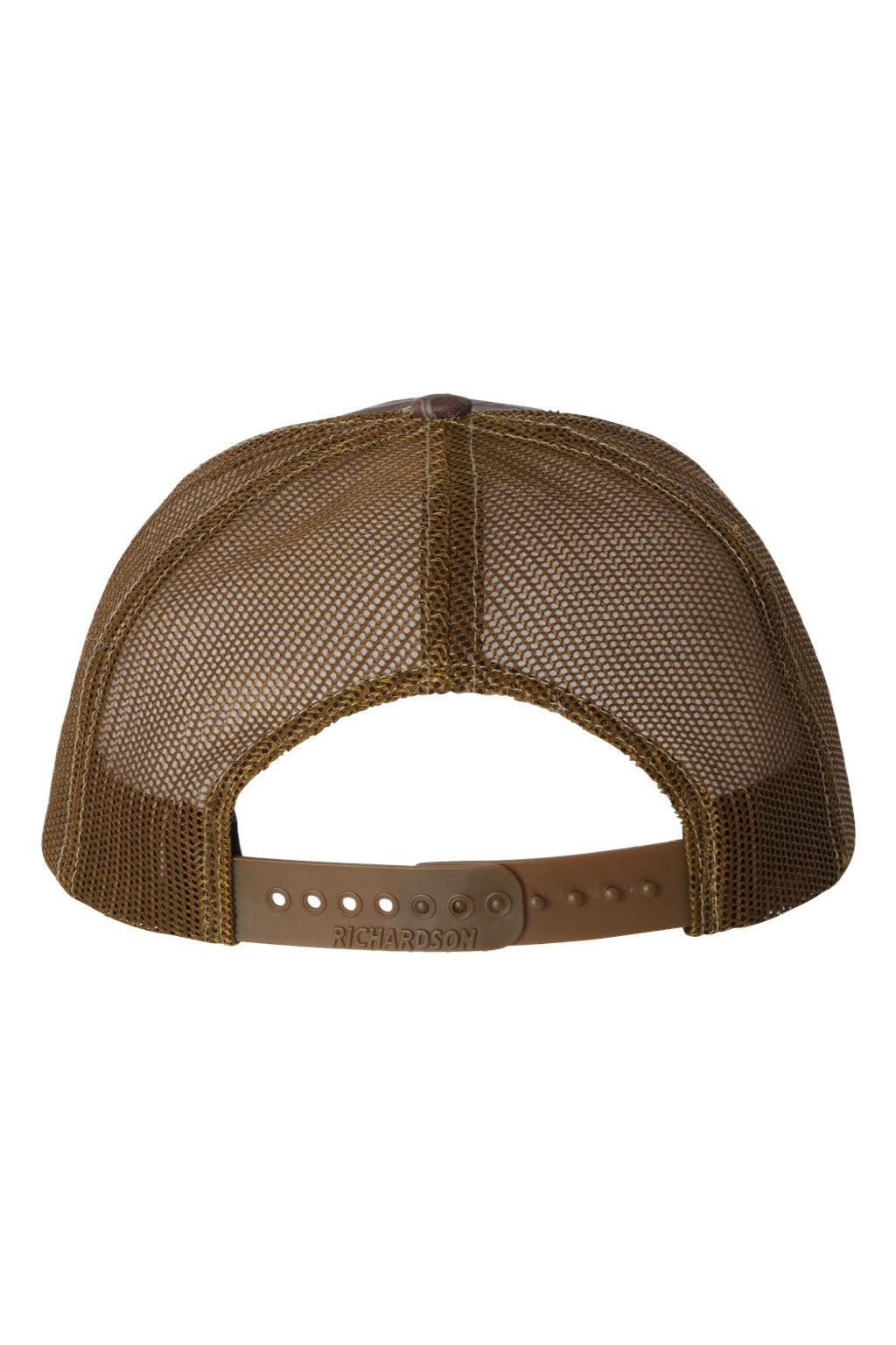 Richardson Hats 112P Mens Printed Snapback Trucker Hat Kryptek Highlander - Buck Flat Back