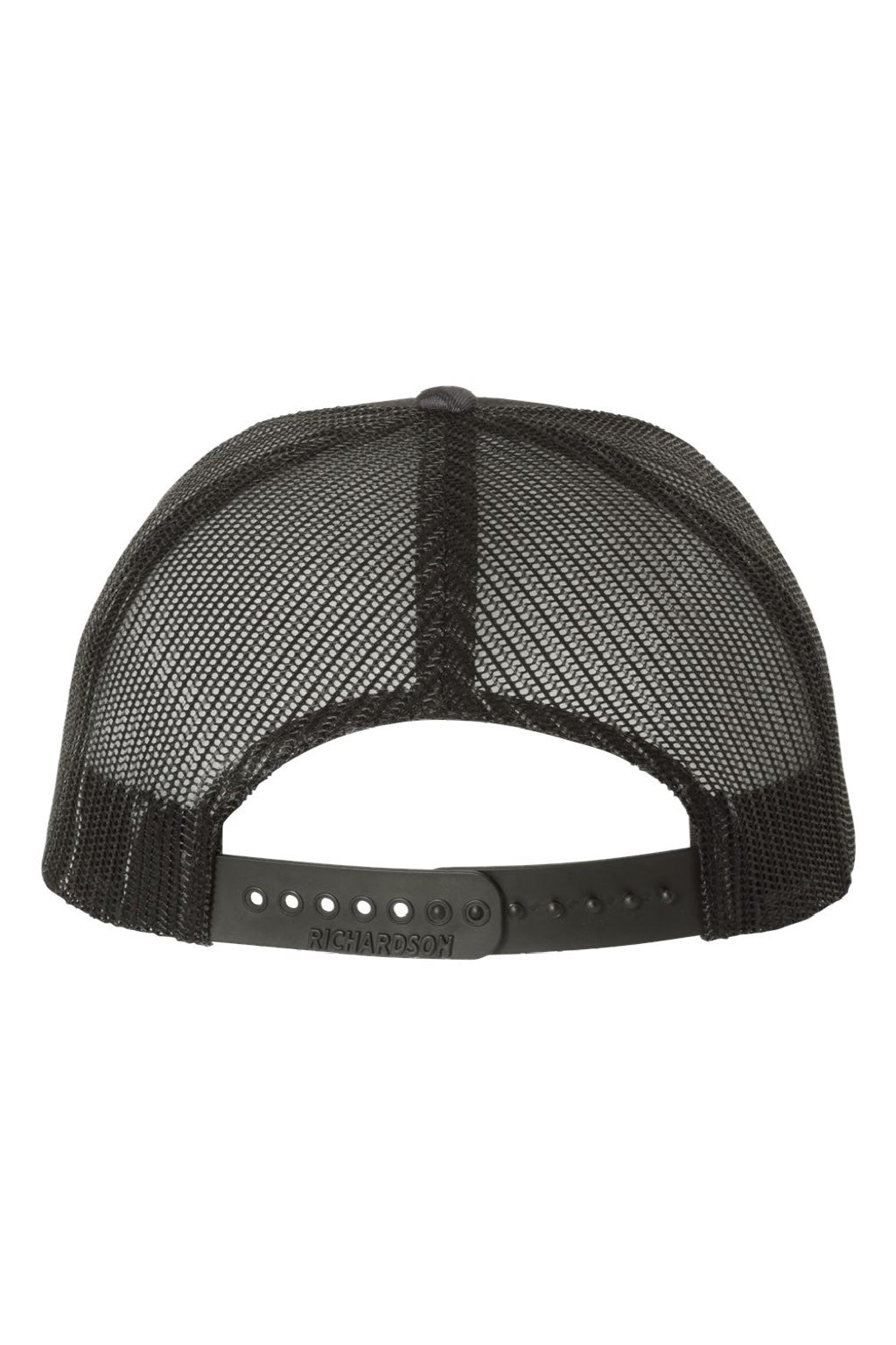 Richardson Hats 112P Mens Printed Snapback Trucker Hat Kryptek Typhon/Black Flat Back