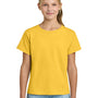 Gildan Youth Short Sleeve Crewneck T-Shirt - Daisy Yellow