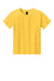 Gildan 3000B Youth Short Sleeve Crewneck T-Shirt Daisy Yellow Flat Front