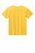 Gildan 3000B Youth Short Sleeve Crewneck T-Shirt Daisy Yellow Flat Back