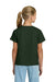 Gildan 3000B Youth Short Sleeve Crewneck T-Shirt Forest Green Model Back
