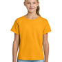 Gildan Youth Short Sleeve Crewneck T-Shirt - Gold