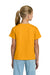Gildan 3000B Youth Short Sleeve Crewneck T-Shirt Gold Model Back
