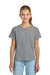 Gildan 3000B Youth Short Sleeve Crewneck T-Shirt Gravel Grey Model Front
