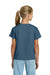 Gildan 3000B Youth Short Sleeve Crewneck T-Shirt Indigo Blue Model Back