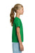 Gildan 3000B Youth Short Sleeve Crewneck T-Shirt Irish Green Model Side