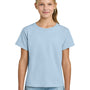 Gildan Youth Short Sleeve Crewneck T-Shirt - Light Blue