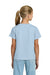 Gildan 3000B Youth Short Sleeve Crewneck T-Shirt Light Blue Model Back
