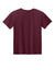 Gildan 3000B Youth Short Sleeve Crewneck T-Shirt Maroon Flat Back