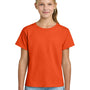Gildan Youth Short Sleeve Crewneck T-Shirt - Orange
