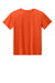 Gildan 3000B Youth Short Sleeve Crewneck T-Shirt Orange Flat Back